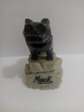 Mack Truck Bulldog Gift Advertising Dog Paperweight Granite Dog On Rock Ornate picture