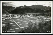 OSBURN IDAHO TOWN VIEW c1950 RPPC RP PHOTO POSTCARD by ROSS HALL H-294 picture