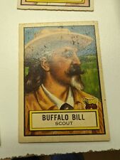 1952 Topps Look n See Buffalo Bill Cody #54 In VG Condition. Creased picture