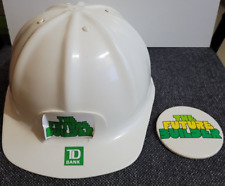TD Bank Toronto Dominion Vintage Hardhat Button Pinback Retro Future Builder Set picture