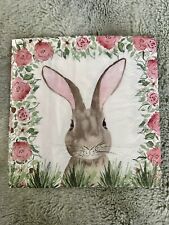 Wild Bunny Beautiful Lunch Napkins picture