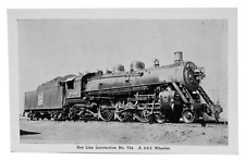 Postcard 1954 WI Train No 734 Soo Line View Reprint North Fon Du Lac Wisconsin picture