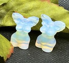 Lot Of 8 Opalite Lady & Man Mini Body Carving Stone Crystal Goddess Female Male picture