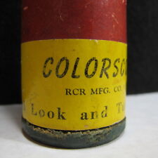 Vintage Colorscope RCR MFG CO NY Kaleidoscope VERY RARE Idaho Barn Find  picture