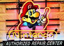 New Nintendo Authorized Repair Center Game Neon Sign 24