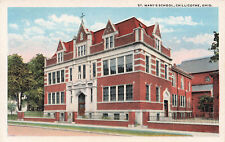 VINTAGE CHILLICOTHE OH OHIO POSTCARD ST MARY'S SCHOOL 081423 S picture