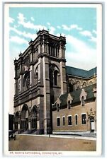 c1940's St. Mary's Cathedral Exterior Covington Kentucky KY Unposted Postcard picture