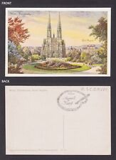 Vintage postcard, Austria Vienna, Votivkirche, Hotel Regina picture