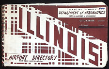 1966 Vintage Illinois  Airport Directory picture
