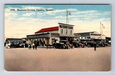 Tijuana-Mexico, Business Section, Antique, Vintage Postcard picture