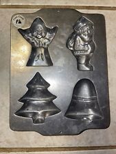 ~Vintage Pennsylvania Cast Metal Crafts Christmas Baking Mold picture