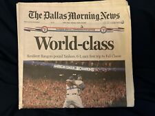 Dallas Morning News, October 23, 2010 Rangers Special Commemorative Edition picture