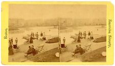 BOSTON SV - Boat Landing - American Scenery 1880s picture