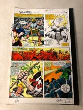 KING CONAN #2 ART color guide 1980 THOTH AMON battles WHITE DRUID Buscema MARVEL picture