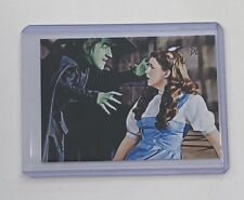 Dorothy & The Wicked Witch Limited Edition Artist Signed Wizard Of Oz Card 2/10 picture