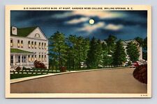 Gardner Webb College Huggins-Curtis Building Boiling Springs NC Postcard picture