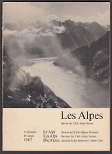 LES ALPES Swiss Alps Club magazine 2nd trimester 1967 picture