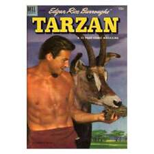Tarzan (1948 series) #40 in Very Good minus condition. Dell comics [h picture