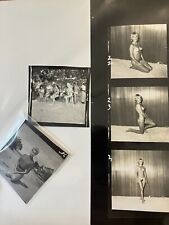 Bunny Yeager Estate Original Contact Photos Handwriting Bettie Page Prints Lot C picture