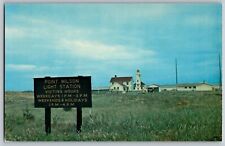Port Townsend, Washington WA - Point Wilson Lighthouse - Vintage Postcard picture