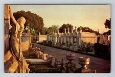 New Orleans, LA-Louisiana, Greenwood Cemetery Antique, Vintage Souvenir Postcard picture