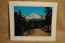 Old Souvenir Photo Vista of Pikes Peak Rampart Range Rd CO Cooper Post Card picture