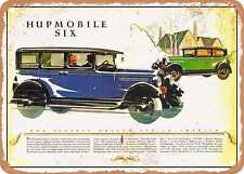 METAL SIGN - 1927 Hupmobile Six Four Door Sedan Brougham Vintage Ad picture