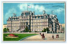 1914 HTL Hold to Light US War State Navy Departments Washington DC Postcard picture