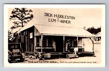 Pine Ridge AR-Arkansas RPPC, Dick's Store, Lum And Abner, Vintage c1951 Postcard picture