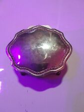 vintage silver plated trinket box picture