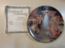 Little House On The Prairie Plates FULL SET MINT CONDITION 24K GOLD RIMS picture