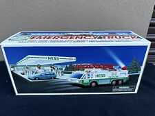 Vintage 1994 Hess Rescue Truck: Lights, Siren, Fire Sound. New In Box. picture