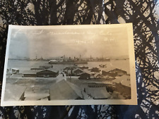 Vintage RPPC 1919 GUANTANAMO BAY NAVEL STATION 1918/1919 picture