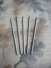 Steel Spikes set of 5 new for throwing/target practice/crafts/ninja or camping picture