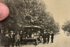 OSCEOLA MILLS PA Photo PC CURTAIN STREET - 1913 Postcard picture