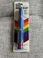 Vintage Carter's Marks-A-Lot Blue Permanent Broad Tip Marker NEW USA Rare picture
