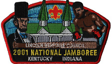 2001 Jamboree Lincoln Heritage Council KY JSP Red Bdr (AR648) picture
