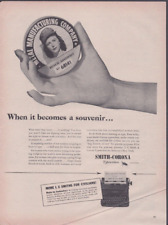 1944 Print Ad Smith-Corona Typewriters When it becomes souvenir  Home Front WWII picture