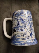 VINTAGE FLORIDA FINE STAFFORDSHIRE WARE Coffee Cup / Mug  Made in England  picture