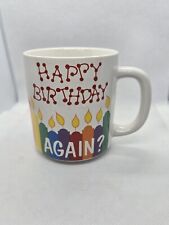 Norcrest Happy 39th Birthday Again Vintage Mug Cup Defects In Pictures picture