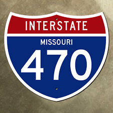 Missouri interstate 470 Kansas City 1961 route highway marker road sign 21x18 picture
