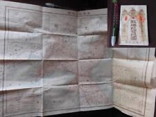 Antique Imperial Japanese 1905 Russo-Japanese War Victory Commemorative Map picture
