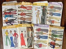 Lot Of 8 Vintage 1970s Sewing Patterns Womens picture