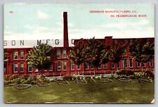 Dennison Manufacturing Co. South Framingham Massachusetts c1910 Postcard picture