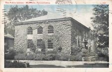 The Public Library Meadville Pennsylvania PA 1946 Postcard picture