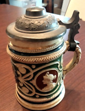 Rare Vintage German Lidded Mug produced for THE HARVARD COOPERATIVE SOCIETY  MA. picture