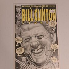 He Said/She Said Comics #3 Bill Clinton/Gennifer Flowers (1993, First Amendment) picture