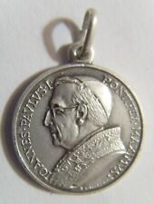 1978 scarce catholic pope John Paul i 800 silver religious collector pendn 52911 picture