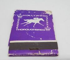 Hollywood Park Thoroughbred Los Angeles Inglewood Racing California Matchbook picture