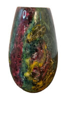 Taiwan Seven-Color Rainbow Jade Natural Stone Vase 5